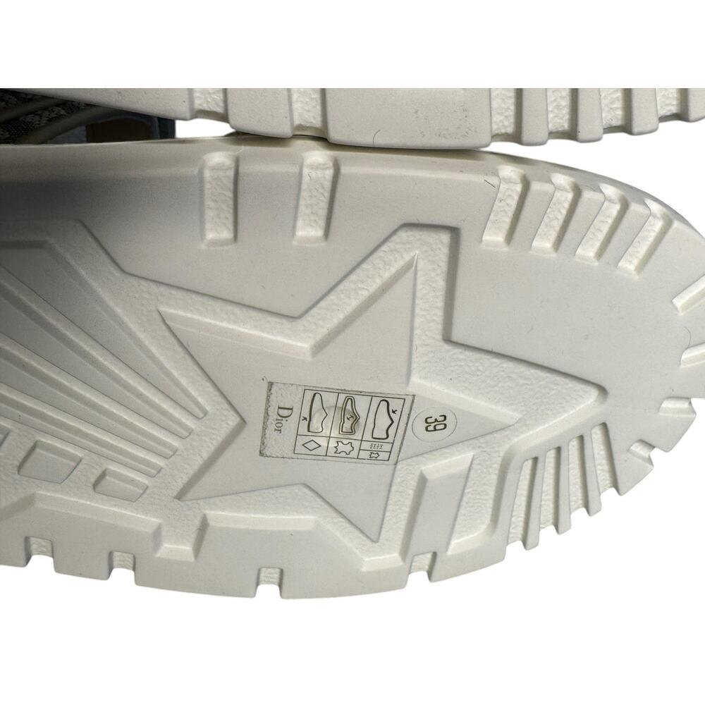 Christian Dior NIB Dioract Oblique Jacquard Sandal in Chambray Size 39 - Picture 12 of 15